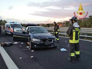 Civitavecchia - L'incidente sull'A12