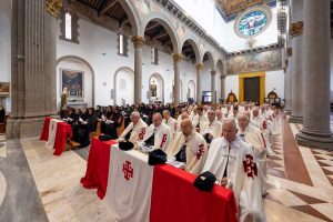 Cultura - I cavalieri del Santo Sepolcro in pellegrinaggio a Viterbo