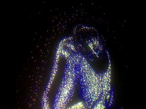 Sutri - Disegnare con la luce - La danzatrice seduta