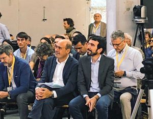 Roma - Piazza Grande - Nicola Zingaretti e Maurizio Martina