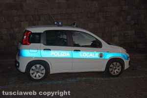 Viterbo - Polizia locale in centro