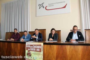 Presentazione delle feste della castagna della Tuscia