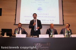 L'incontro "Opportunità e strumenti del mercato globale" - Di Mario, Sabatini, Merlani e Olivieri