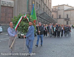 Viterbo - 68esima giornata per le vittime degli incidenti sul lavoro - Il corteo dell'Anmil