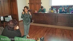 Elvira Federici all'incontro di Nonunadimeno
