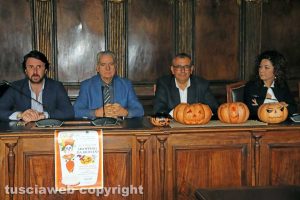 Viterbo - Halloween - La conferenza stampa in comune