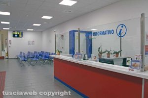 Viterbo - Il Cup dell'ospedale di Belcolle