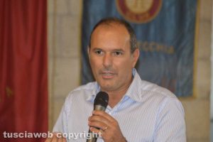 Il sindaco di Montalto di Castro Sergio Caci