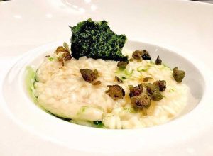 Risotto alla mugnaia dello chef Cristina Bowermann