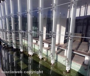 Viterbo - La pensilina al Sacrario