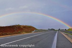 Viterbo - Il ponte dell'arcobaleno