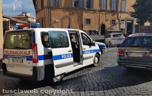 Viterbo - Polizia locale a San Faustino