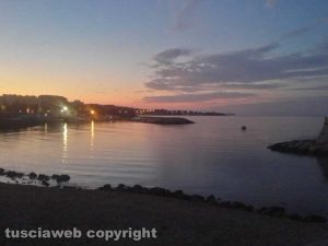 Civitavecchia all'alba