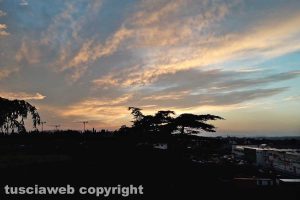Viterbo - Un tramonto