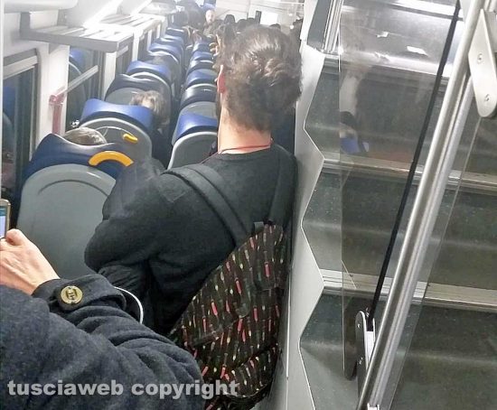 Disagi sulla Roma-Viterbo - Pendolari in treno