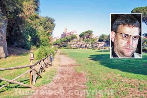 Il parco archeologico di Sutri - Nel riquadro: Roberto Corzani