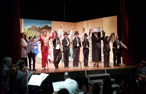 Viterbo - Teatro Caffeina - Una scena di “Che tocca fà pe sposasse”
