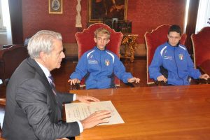 Viterbo - Il sindaco Arena incontra De Simone e Politini