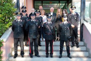 Bolsena - La visita di monsignor Tuzia ai carabinieri
