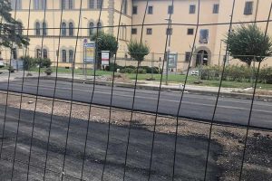 Viterbo - I lavori a piazza della Rocca