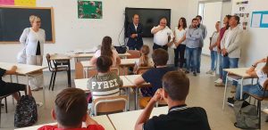 Montalto di Castro - Studenti in classe