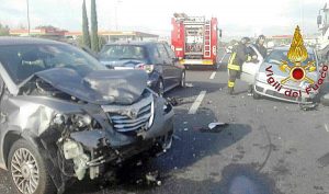Terni - Carambola sulla superstrada in direzione Orte