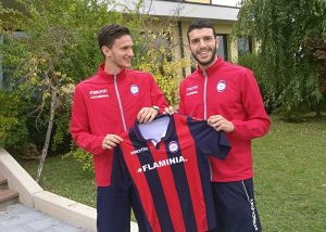 Sport - Flaminia Calcio Civita Castellana - Nicola Vecchio e Filippo Di Maira