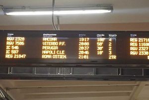 Orte - I treni in ritardo