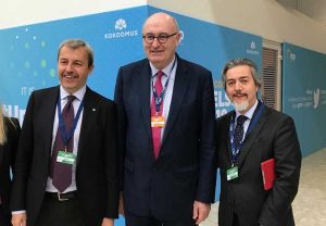 L'incontro tra Battistoni ed Hogan