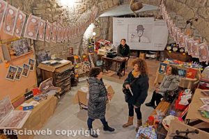 Viterbo - La cantina dei Petroselli dedicata a Totò