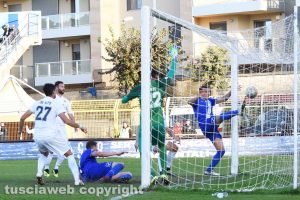 Sport - Calcio - Viterbese - Il gol subito dal Matera