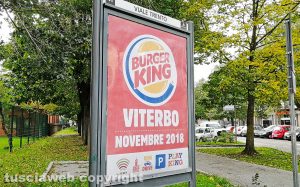 Burger King - Il cartello pubblicitario