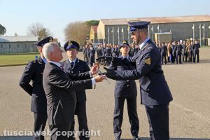 Viterbo - Cerimonia di consegna dei gradi agli allievi marescialli