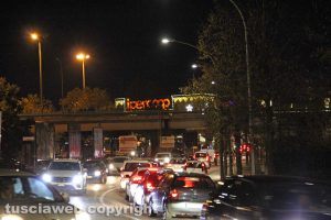 Traffico a Viterbo
