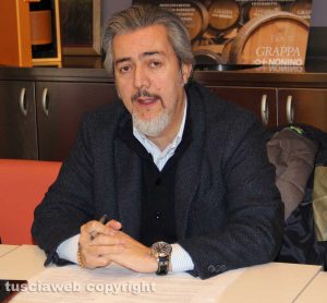 Viterbo - La conferenza stampa sulla manovra economica - Francesco Battistoni