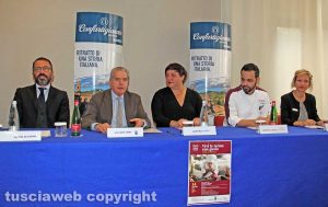 De Simone, il sindaco Arena, Laura Belli, Valentino Catucci e Sara Conti