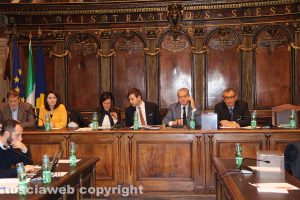 Viterbo - Consiglio comunale - La maggioranza