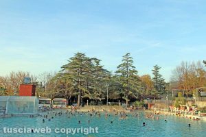 Viterbo - La piscina delle Terme dei Papi