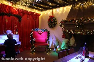 Viterbo - Caffeina Christmas village 2018 - La casa di Babbo Natale a palazzo degli Alessandri