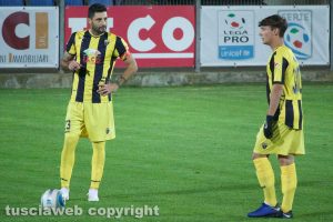 Sport - Calcio - Viterbese - Simone Sini e Samuele Damiani