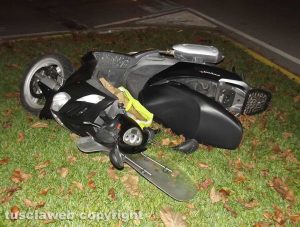 Montefiascone - Scontro auto scooter