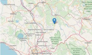 Scossa di terremoto di magnitudo 3,4 nel Reatino