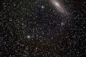 La cometa 64P/Swift-Gehrels e la galassia di Andromeda