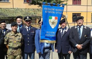 Francesca Frau con i colleghi dell'Ansi di Civitavecchia