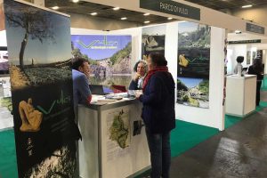 Torino - Gli stand di Montalto di Castro al salone delle aree naturalistiche