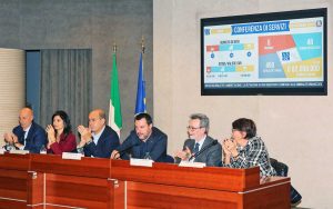 Roma - La conferenza dell'Agenzia nazionale per l'amministrazione e la destinazione dei beni sequestrati e confiscati