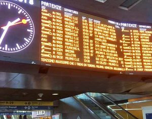 Ferrovie - Ritardi a Roma Termini