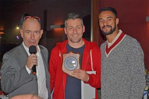 Sport - Andrew Howe alla cena dell'Atletica Vetralla