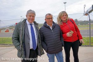 Viterbo - Umberto Fusco, Enrico Contardo e Ombretta Perlorca