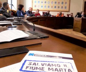 Sottoscrizione del contratto di Fiume Marta